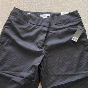 Liz Claiborne Black Pinstripe Pantsuit